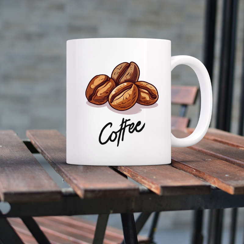 Printed Mug -Coffee Printed Mug