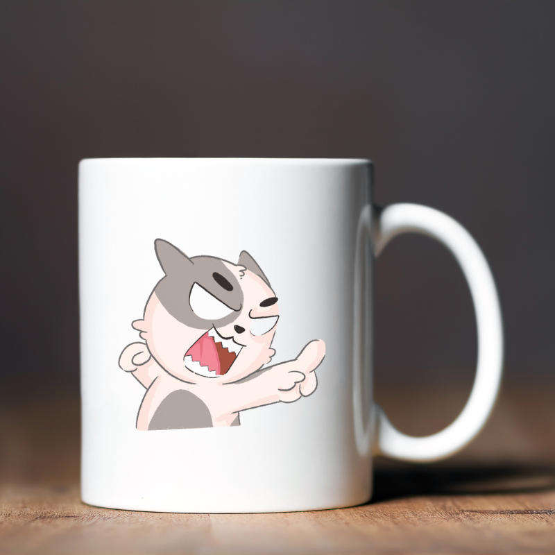 Printed Mug -Cat  (C)