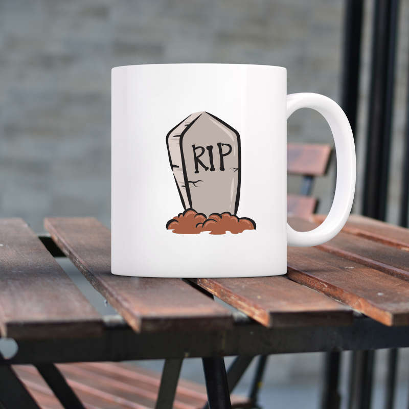 Printed Mug - RIP Halloween