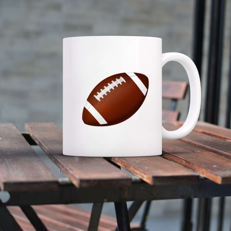 Printed Mug - FootBall Mug