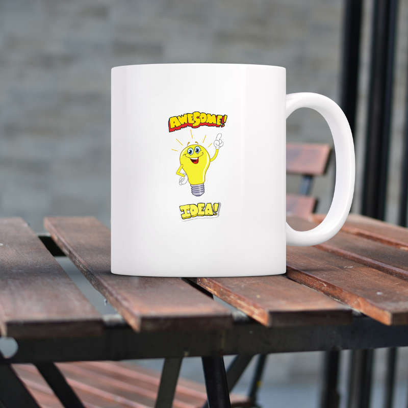 Printed Mug -Awesome Idea