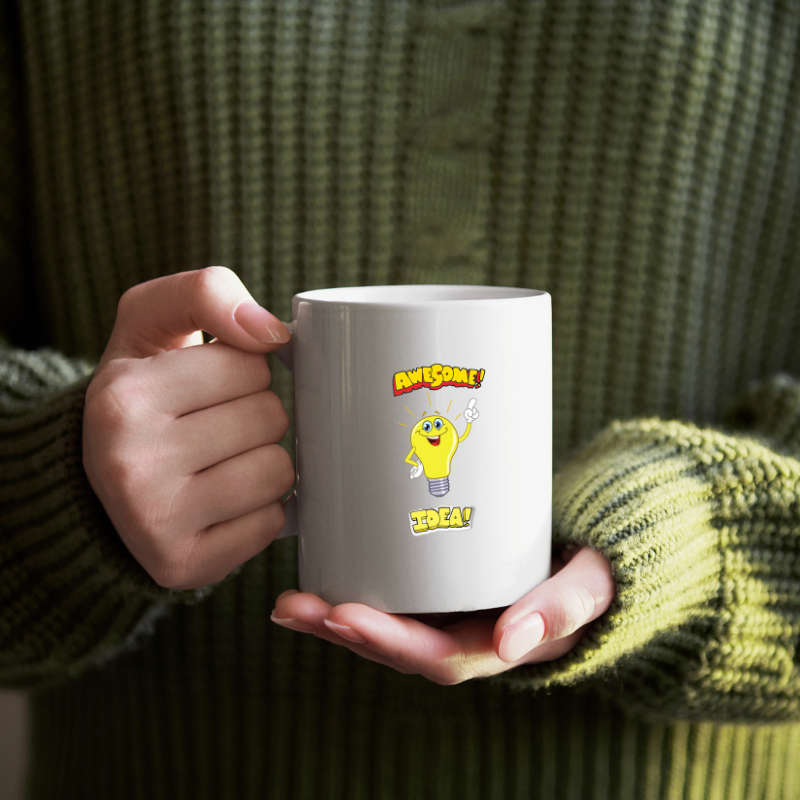 Printed Mug -Awesome Idea