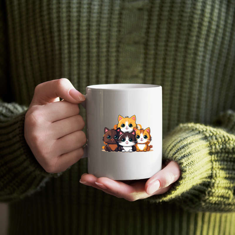 Printed Mug - Kittens