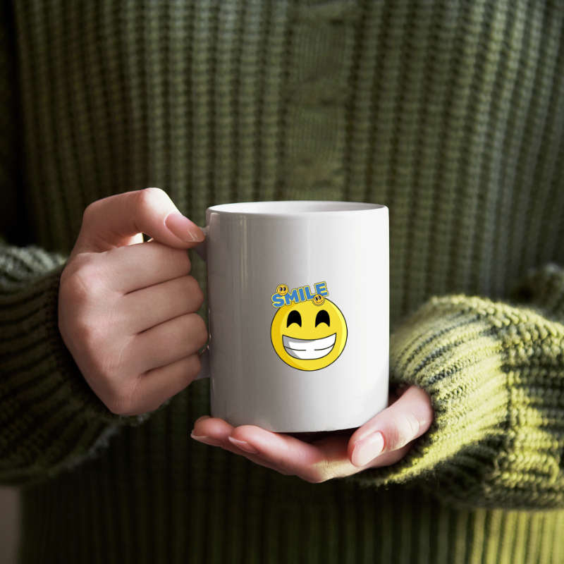 Printed Mug -Smile