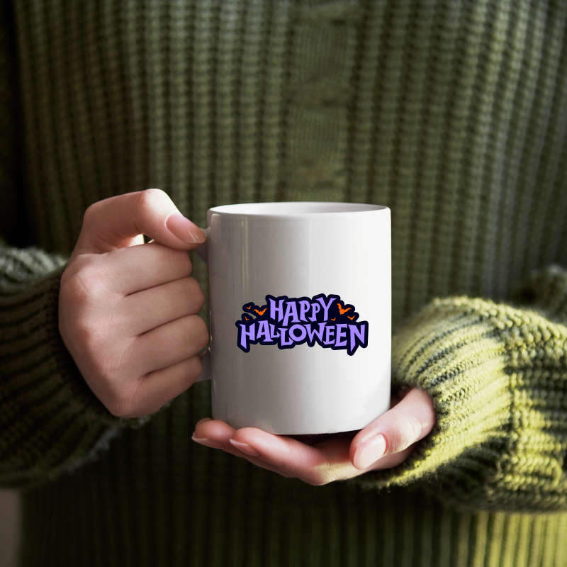 Printed Mug - Happy Halloween