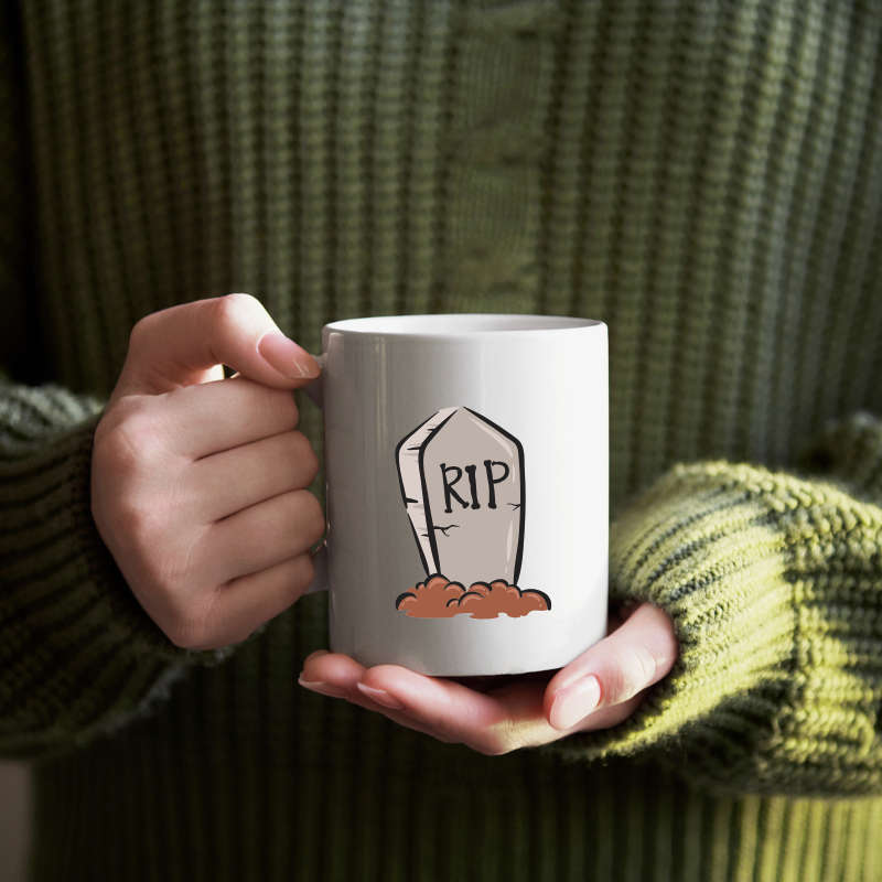 Printed Mug - RIP Halloween
