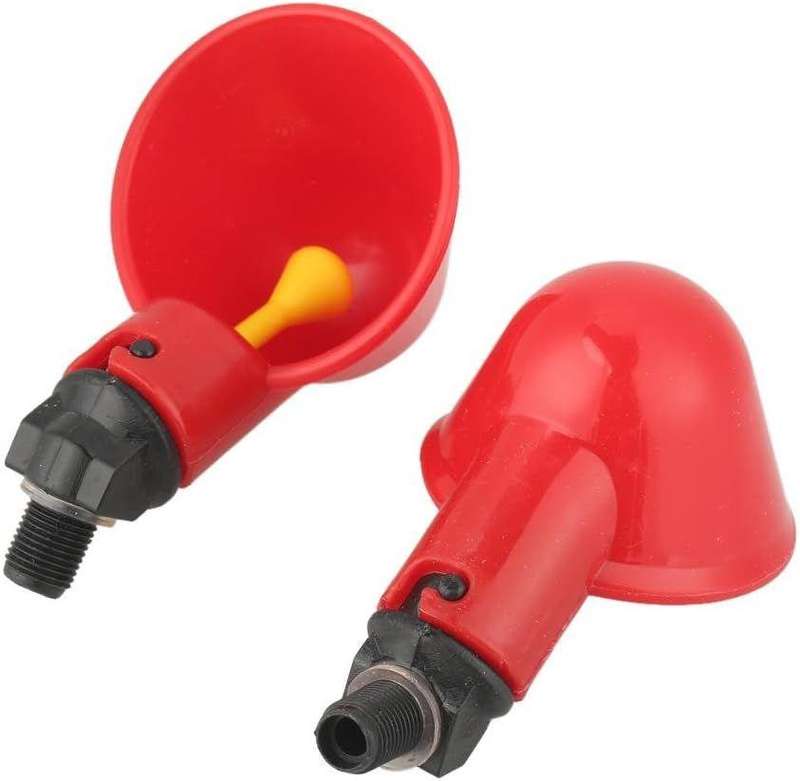 Pet Poultry Drinker Cup Chicken Feeding Device 8.5cm 6pcs - Special