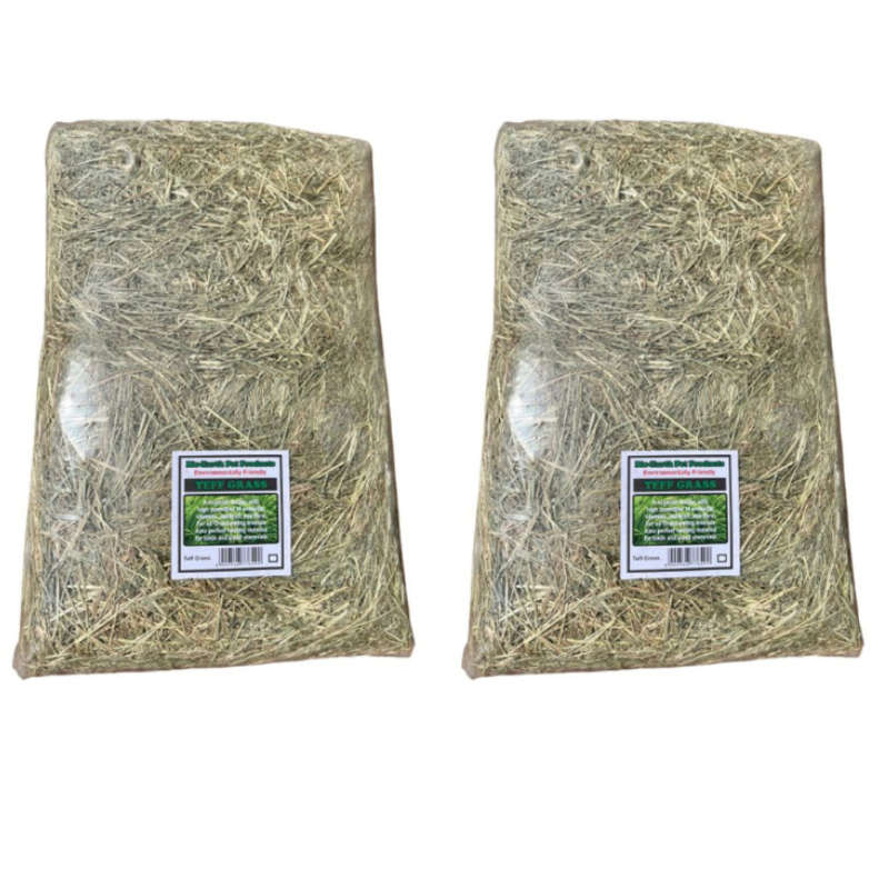 Teff Grass Edible Bedding for Rabbits & Guinea Pigs (Pack of 2)