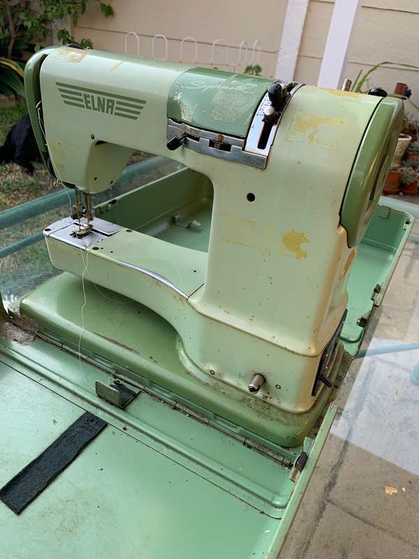 Vintage Elna Sewing Machine