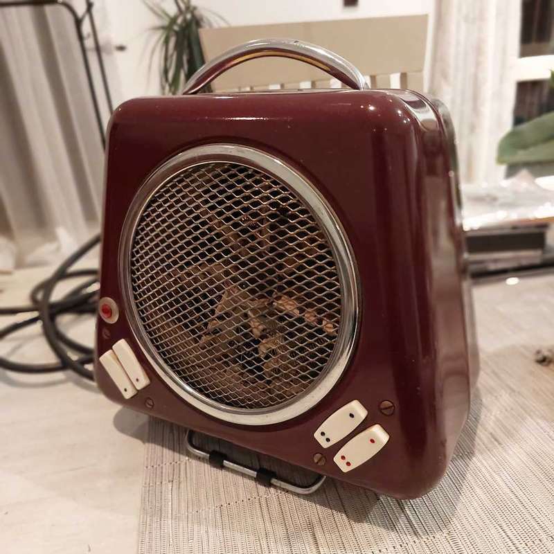 Vintage Cozy Glow Heater A Litemaster Product 1950s