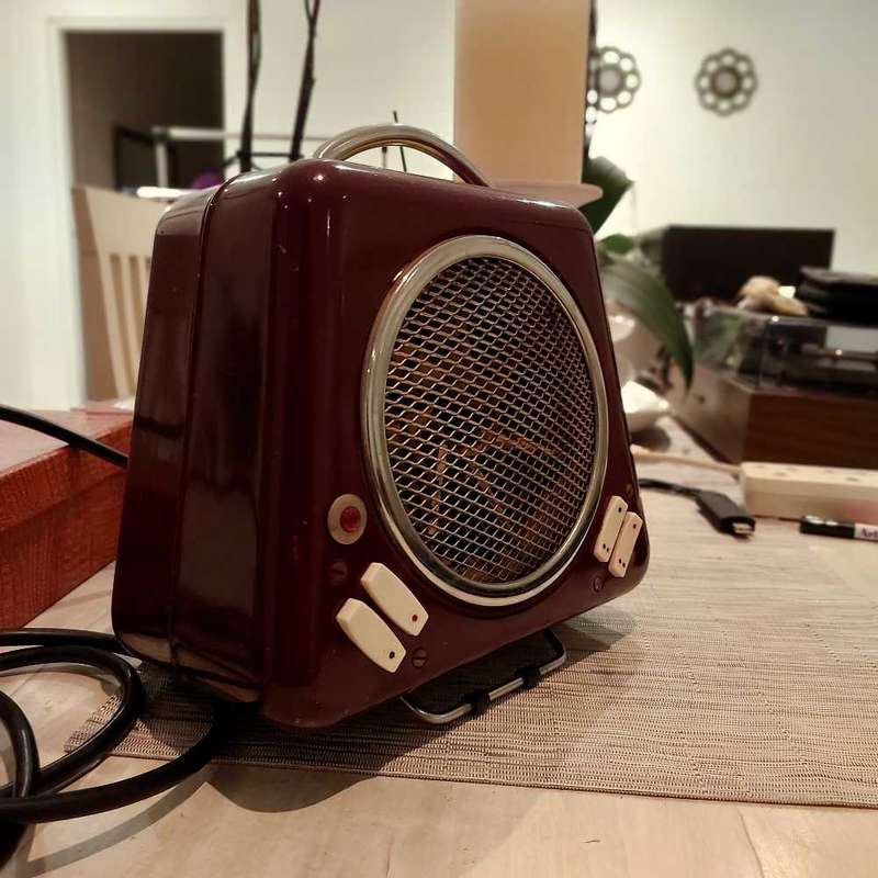Vintage Cozy Glow Heater A Litemaster Product 1950s