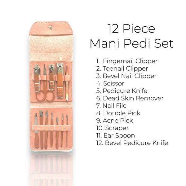 Manicure set nail clipper set pedicure set manicure set professional manicure set 12 in 1