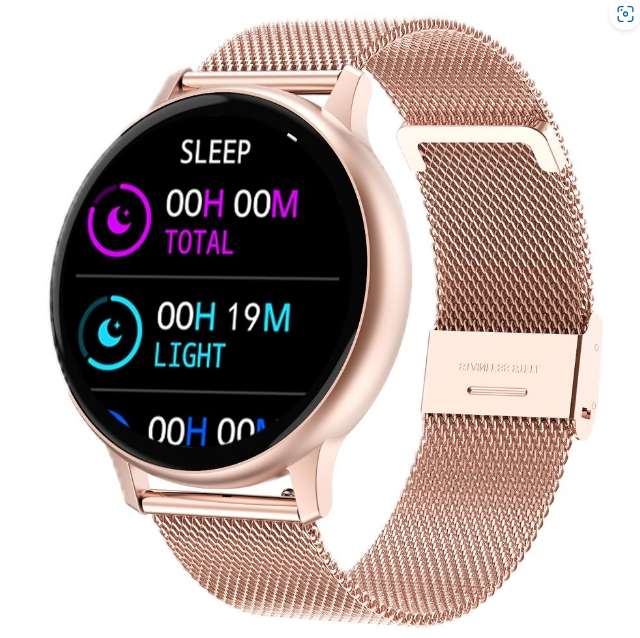 Smart Watch with Multiple Modes Heart Rate/Blood Oxygen/Blood Pressure Monitor - Pink