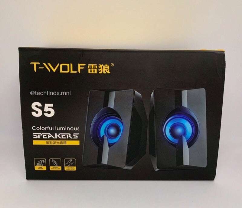 S5 T-WOLF LUMINOUS PC SPEAKERS