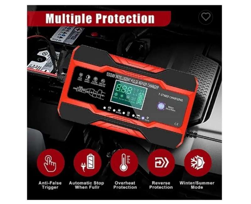 Battery Charger Intelligent Pulse Repair 12V 20A / 24v 10A Fivestar