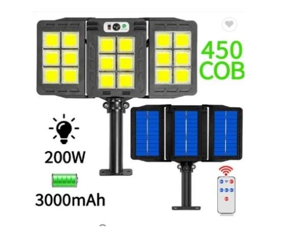 60W Solar LED Light Motion Sensor Street Light GD-7860