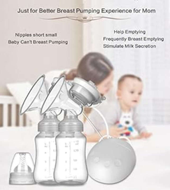 Automatic double breast pump