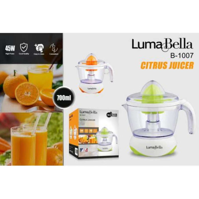Luma Bella Transparent Citrus Juicers B-1007