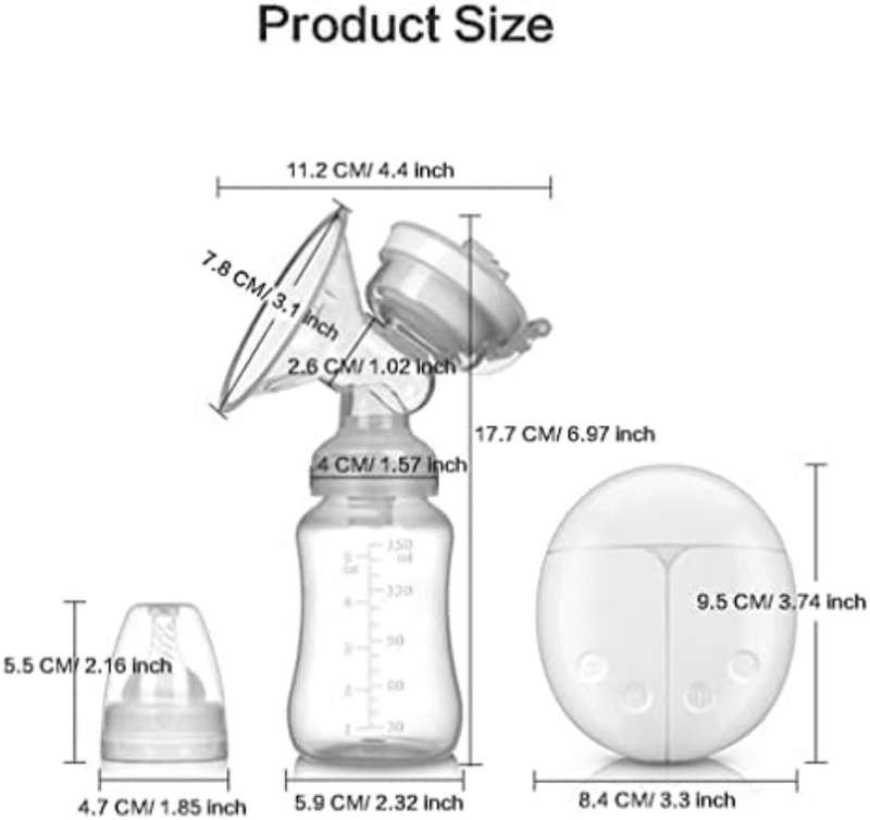 Automatic double breast pump