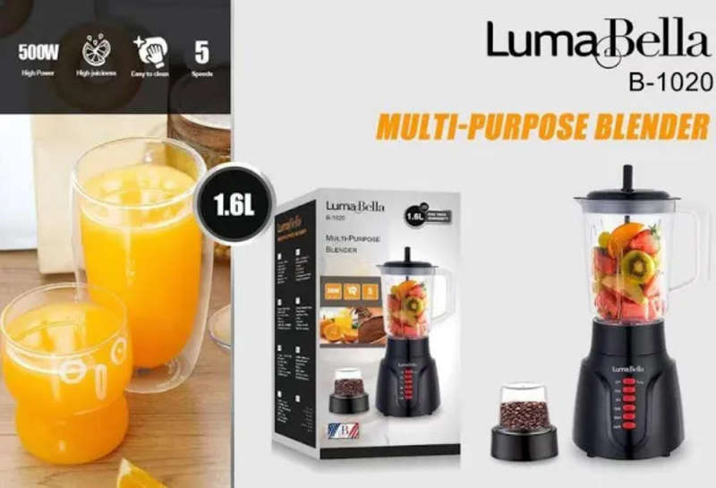 Luma Bella Black Hand Mixer B-2002