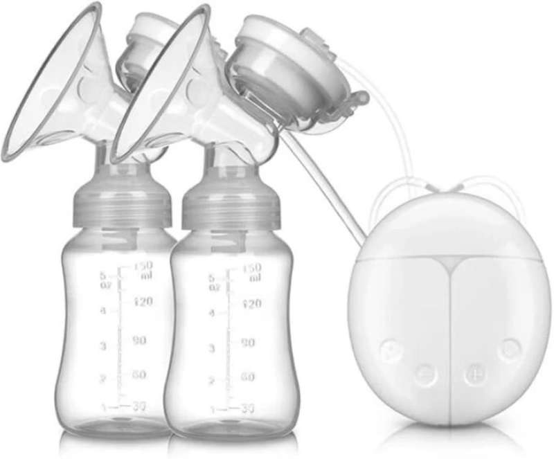 Automatic double breast pump