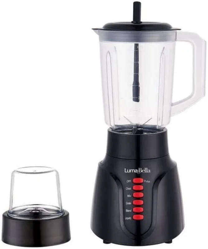 Luma Bella Black Glass 1.6 L Multiple Speeds Jug Blender