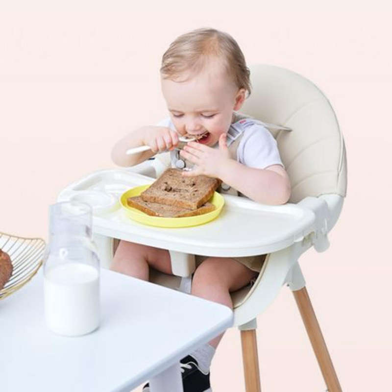 Baby Feeding High Chair 2-In-1 With Removable Tray