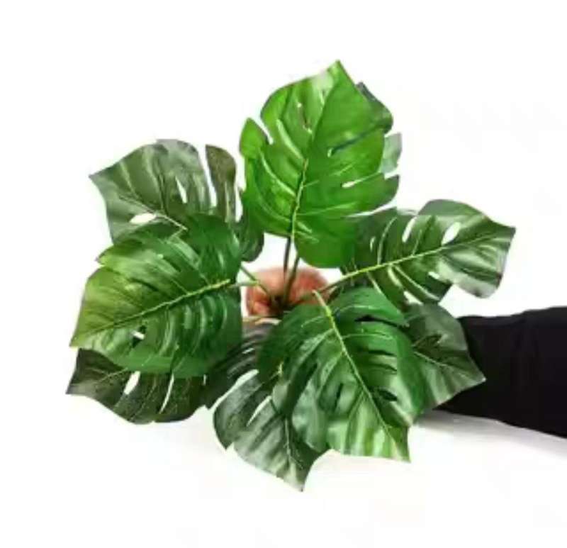 Artificial Monstra Pot Plant - 120cm Indoor And Outdoor Decorate And Style with plant