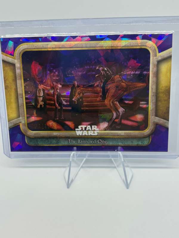 Topps Chrome Sapphire 2024 Star Wars TPM - Blasting Through the Blockade 73/125 #26