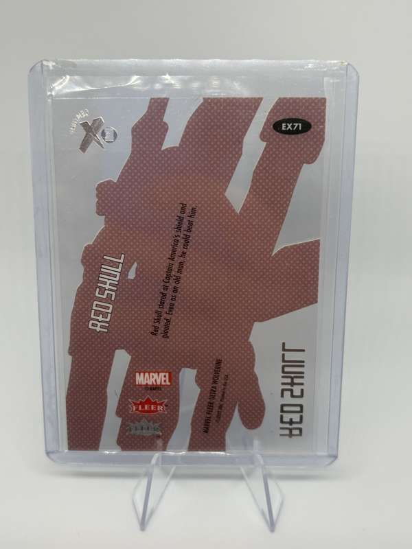 2023 Fleer Ultra Wolverine - EX Century Red Skull #EX71