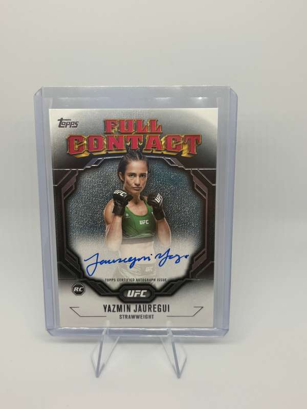 2024 Topps UFC Knockout - Yazmin Jauregui Rookie Auto #FCA-YJI