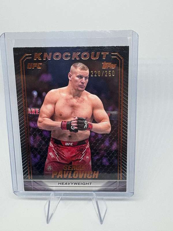 2024 Topps UFC Knockout - Sergei Pavlovich 220/250 #28