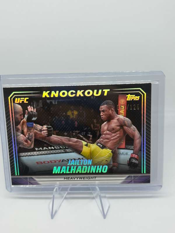 2024 Topps UFC Knockout - Jailton Malhadinho 67/125 #75
