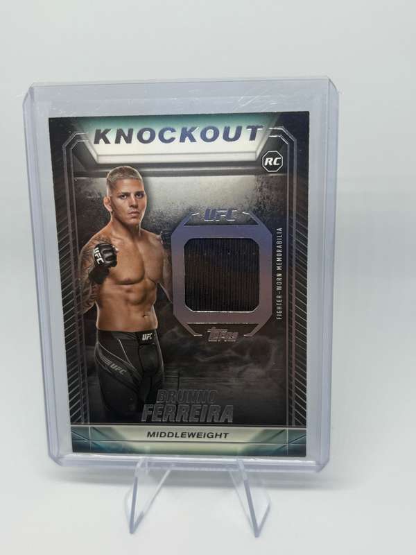 2024 Topps UFC Knockout - Bruno Ferreira Rookie Relic #KR-BF