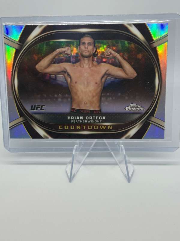 2024 Topps Chrome UFC - Brian Ortega Countdown SP #COU-25