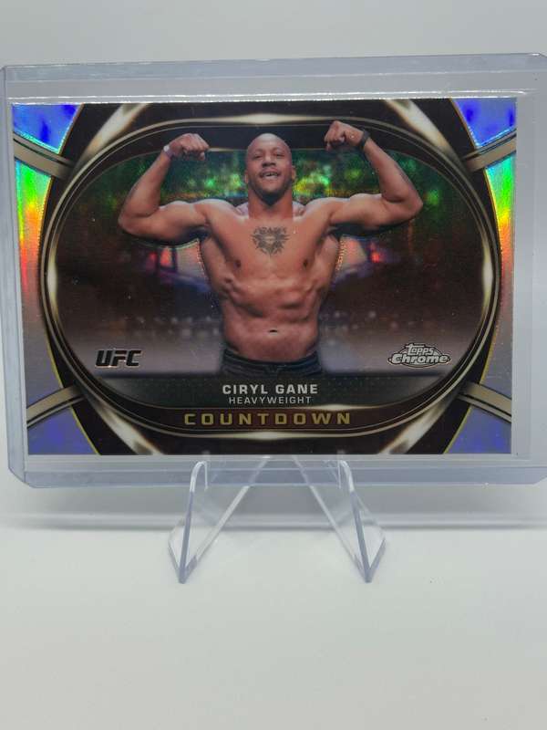 2024 Topps Chrome UFC - Ciryl Gane Countdown SP #COU-10