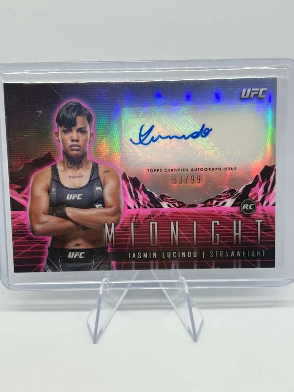 2024 Topps UFC Midnight - Horizon Signatures Auto Iasmin Lucindo #HS-ILO 83/99