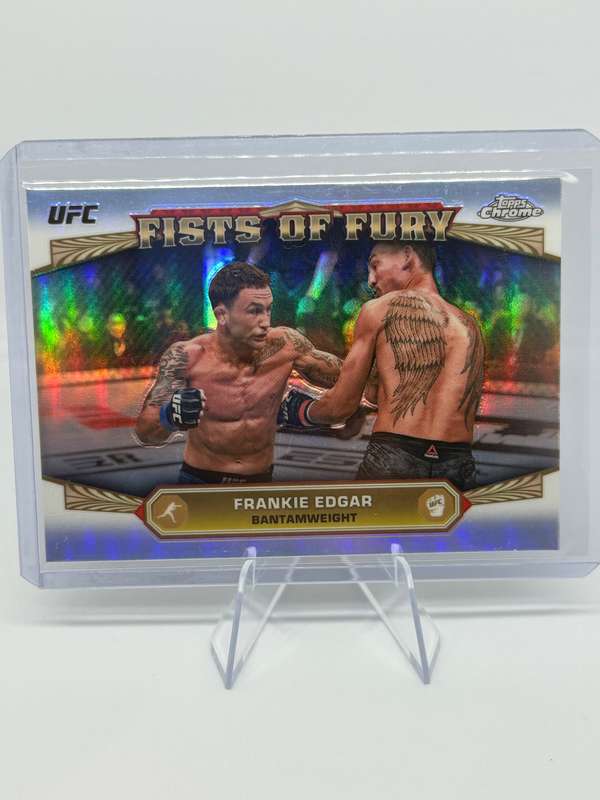 2024 Topps Chrome UFC - Frankie Edgar Fists of Fury SSP #FOF-3
