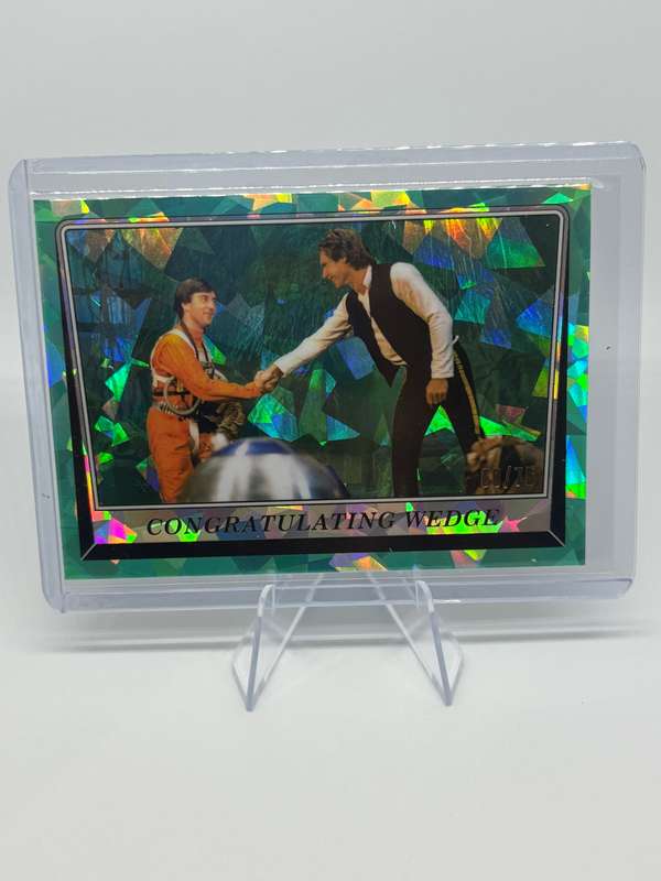 Topps Chrome Sapphire 2023 Star Wars ROTJ - Congratulating Wedge 68/75 #127