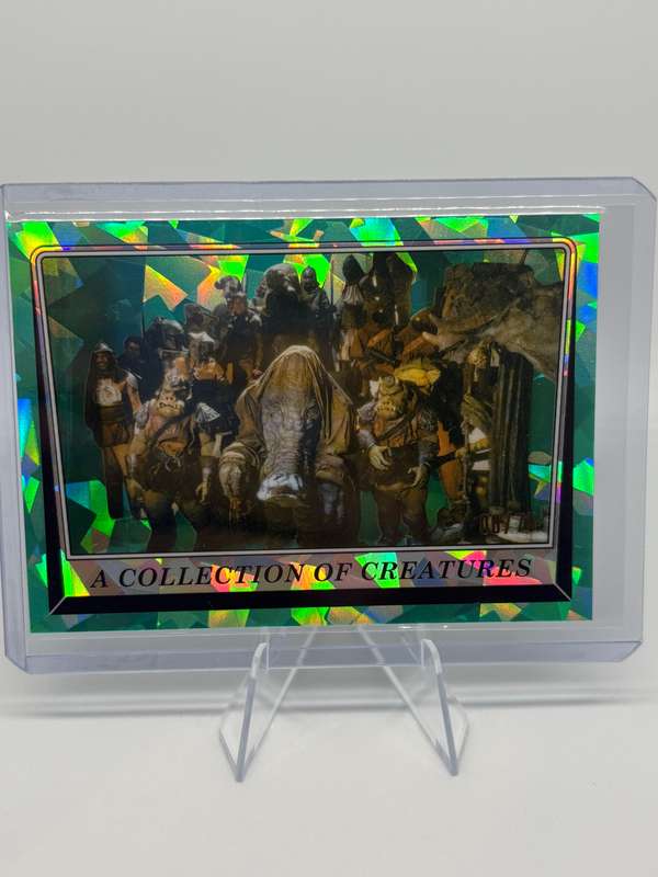 Topps Chrome Sapphire 2023 Star Wars ROTJ - A Collection of Creatures 6/75 #167