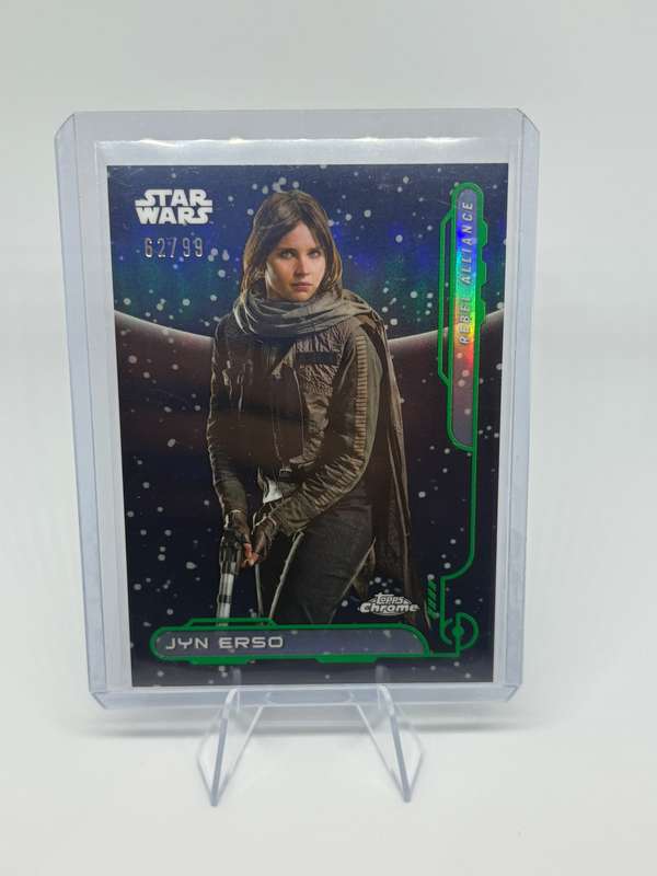 2024 Topps Chrome Star Wars - Jyn Erso Rebel Alliance Insert 62/99 #RA-9