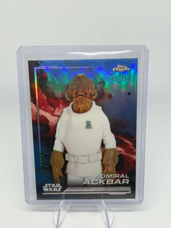 2024 Topps Chrome Star Wars - Admiral Ackbar 141/150 #121