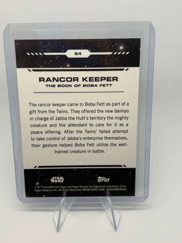 2024 Topps Chrome Star Wars - Rancor Keeper 170/199 #64