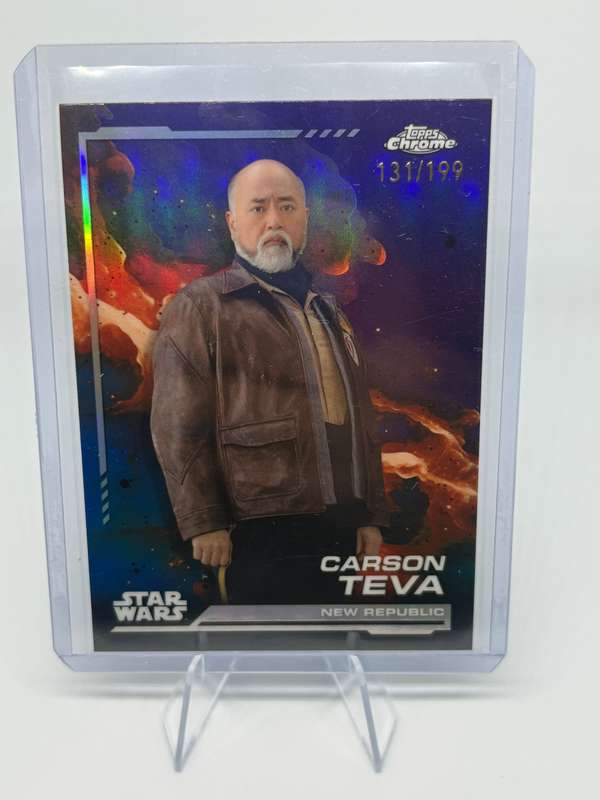 2024 Topps Chrome Star Wars - Carson Teva 131/199 #36