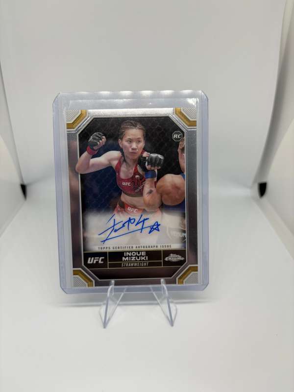 2024 Topps Chrome UFC - Inoue Mizuki Rookie Auto #CRA-MIN