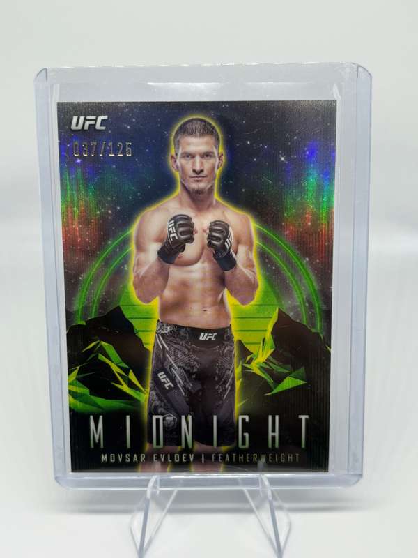 2024 Topps UFC Midnight - Mosvar Evloev Morning SP 37/125 #6