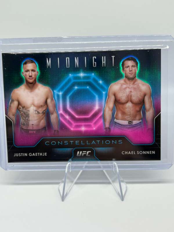 2024 Topps UFC Midnight - Constellations Justin Gaethje | Chael Sonnen  #CO-11