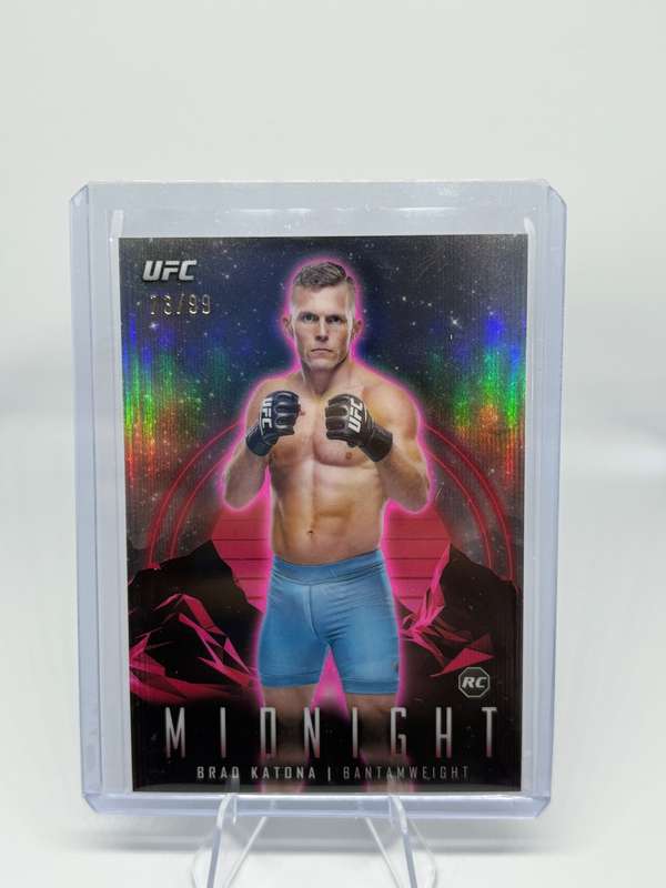 2024 Topps UFC Midnight - Brad Katona RC SP 73/99  #53