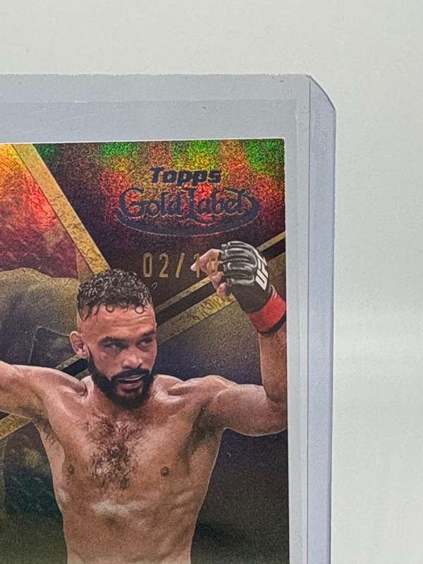 2024 Topps UFC Gold Label - Rob Font Auric Auto Black 2/10 #AUA-RFT