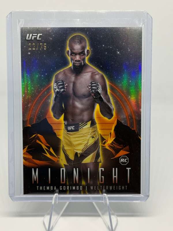 2024 Topps UFC Midnight - Themba Gorimbo RC Orange SP 22/75 #99